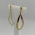 Orecchini oro 18k pendenti 2 colori 4 gr | Gioiellitosti.it